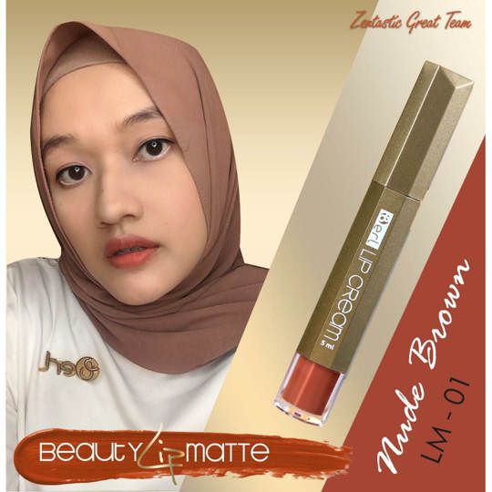 B ERL Beauty Lip Matte (01) Nude Brown