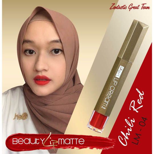 B ERL Beauty Lip Matte (04) Chili Red