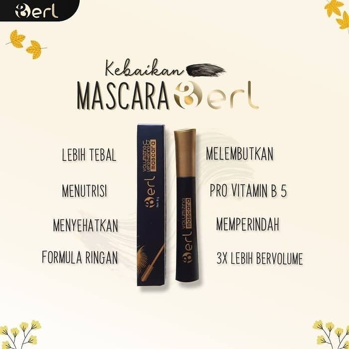 JADIKAN MATA MU TAMPAK INDAH DENGAN B ERL VOLUMIZING & LENGTHENING MASCARA