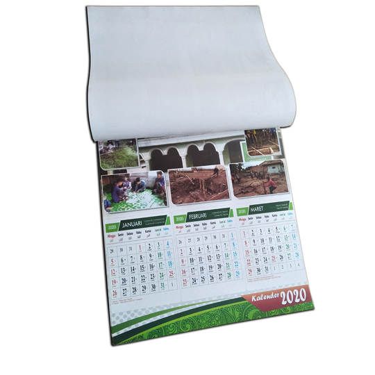 Kalender dinding murah palembang