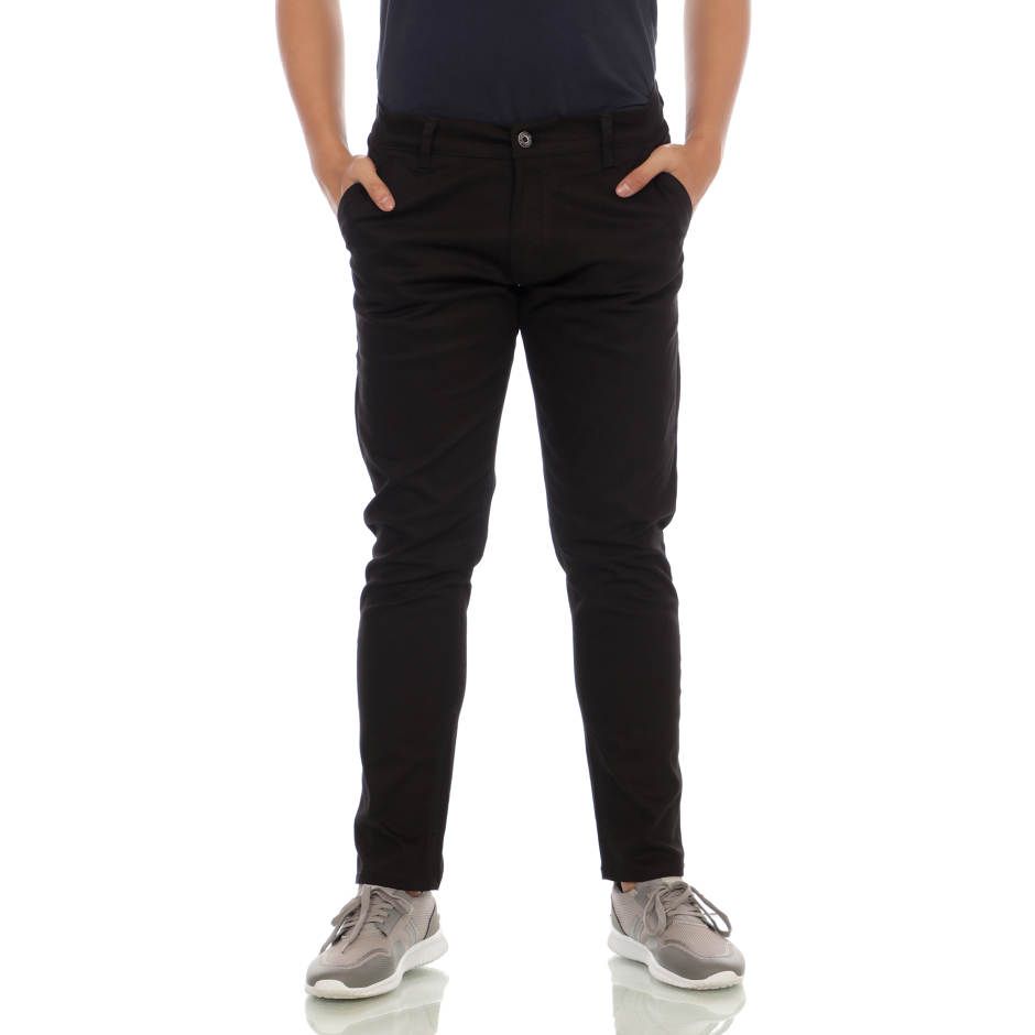  Celana  Panjang Pria Chino  Scotch hitam  MSKL 082001