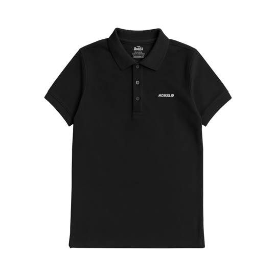 Moskill Polo Shirt Hitam
