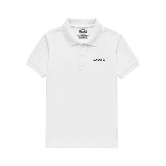 Moskill Polo Shirt Putih