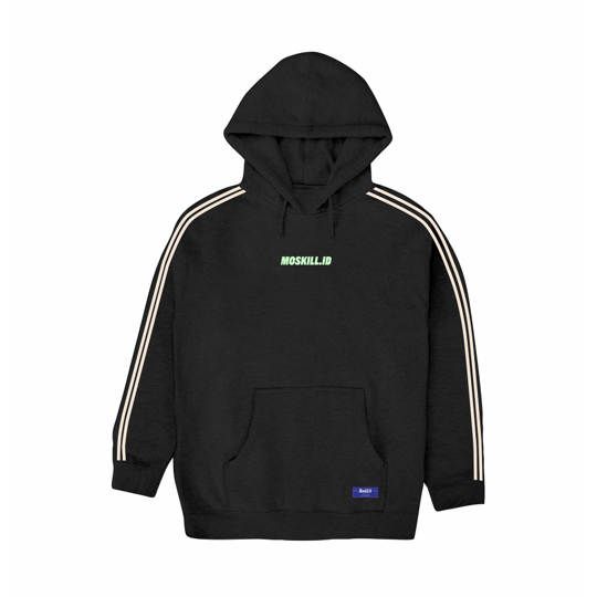 Moskill Hoodie Stripe Cream