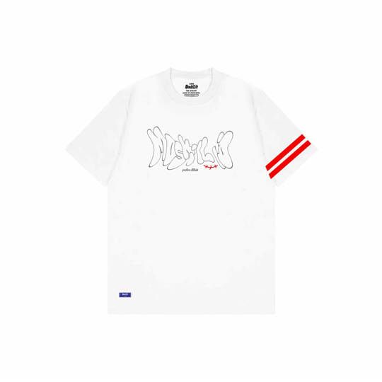 Moskill Tshirt Typography Putih