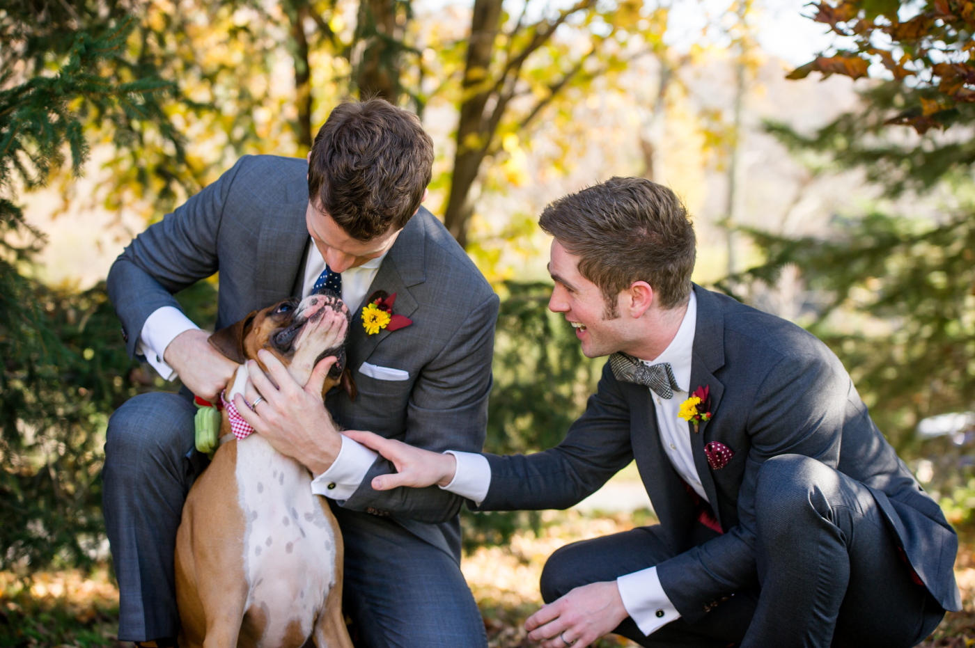Men with His Pets