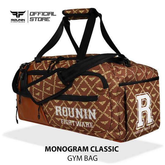 Rounin Fightware Tas Gym / Travel Bag - CLASSIC MONOGRAM