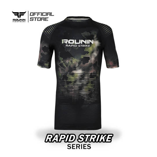 Rounin Fightware Rashguard Rapid Series Compression Shirt MMA (Short)