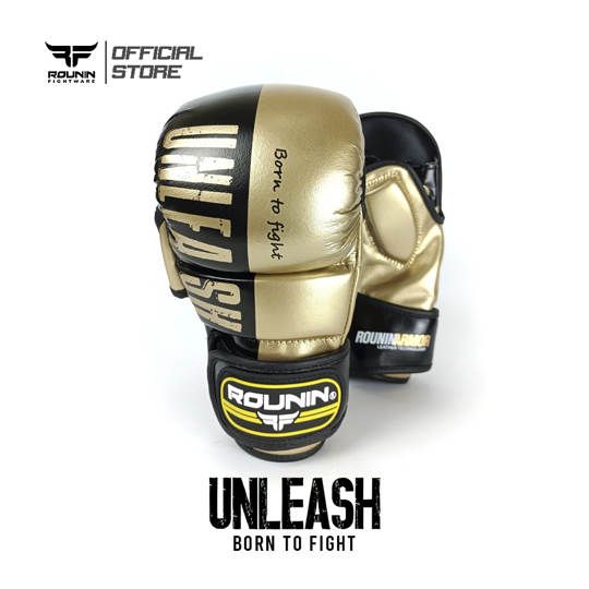 Rounin fightware hybrid glove / training glove / MMA glove Unleash