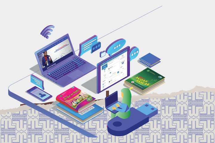 Darul Mujahadah Manfaatkan CBT E-learning Kemenag dalam PAT