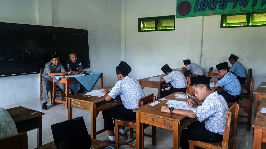 UAMBN MTs Darul Mujahadah Berjalan Lancar