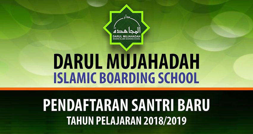 Penerimaan Santri Baru 2018-2019