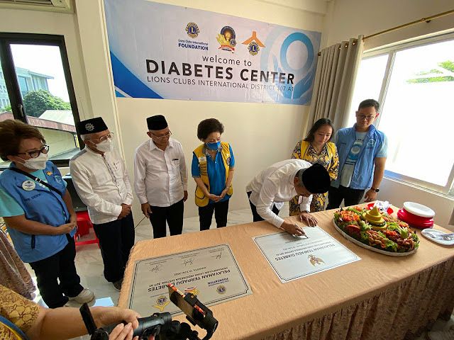 Peresmian Diabetes Center Perkumpulan Lions Indonesia Distrik 307-A1