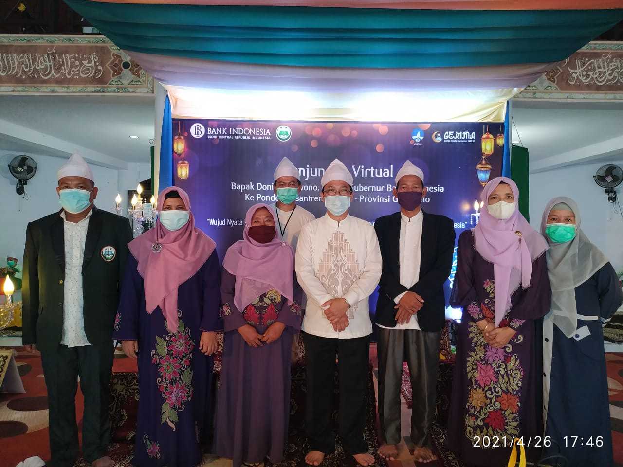 Kunjungan Virtual Deputi Gubernur Bank Indonesia