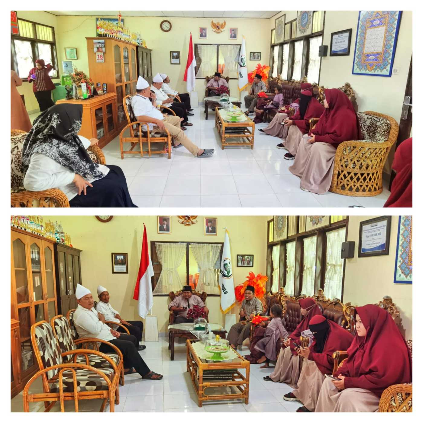Kunjungan Silaturahim Pengurus Pondok Pesantren Arafah Bitung Sulawesi Utara di HUBULO