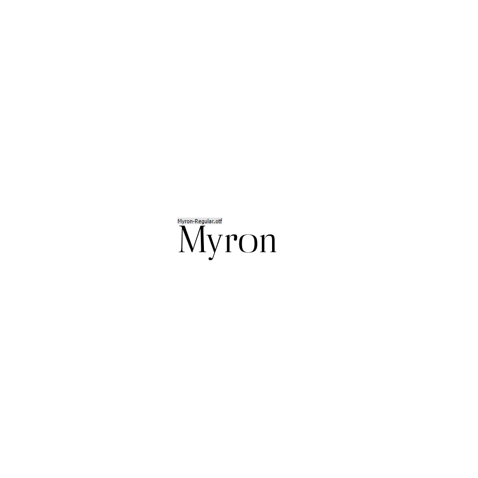 Myron - Symufa
