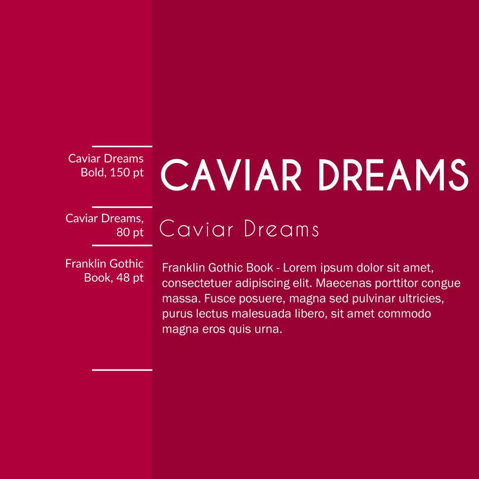 Шрифт caviar dreams. Caviar Dreams.