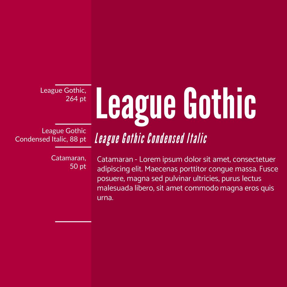 League Gothic - The League of Moveable Type