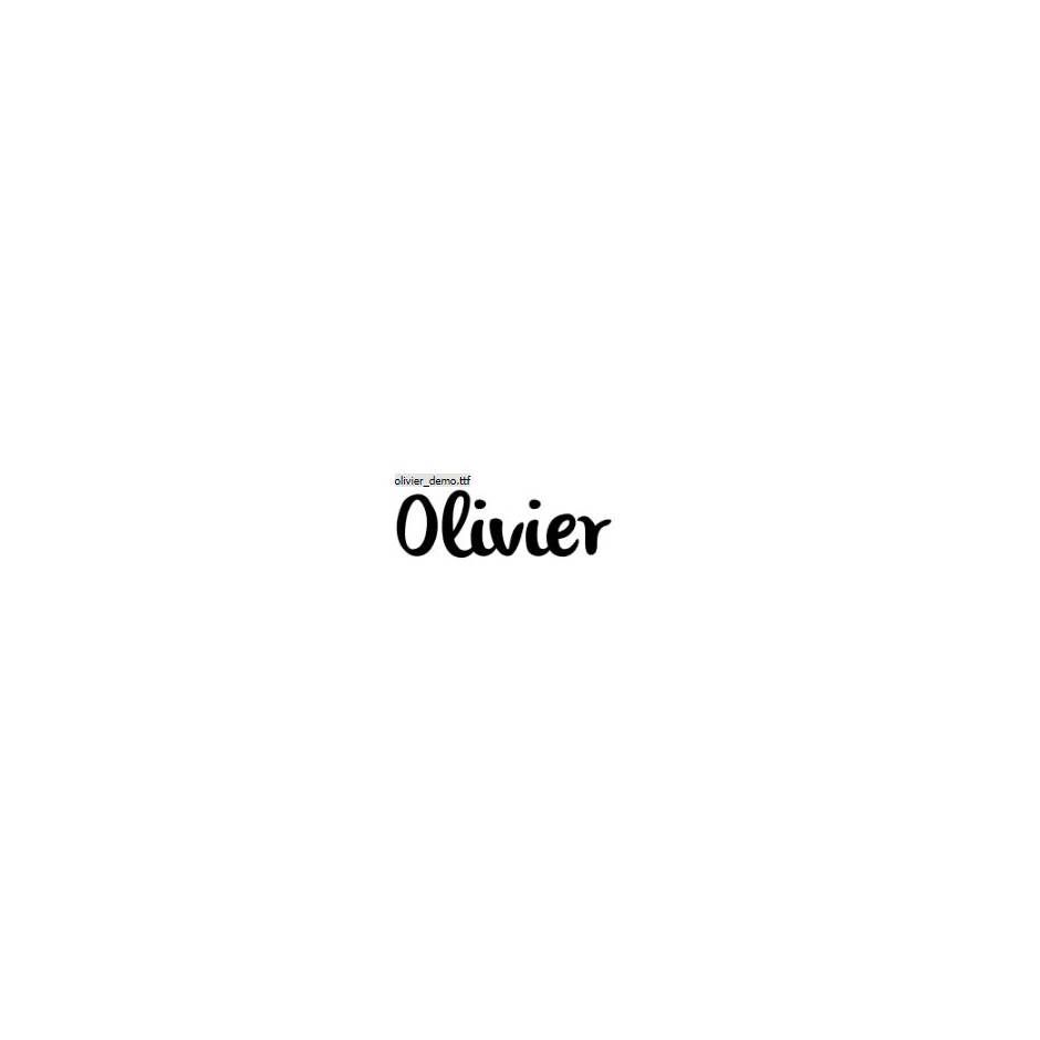 Olivier - Letters & Numbers