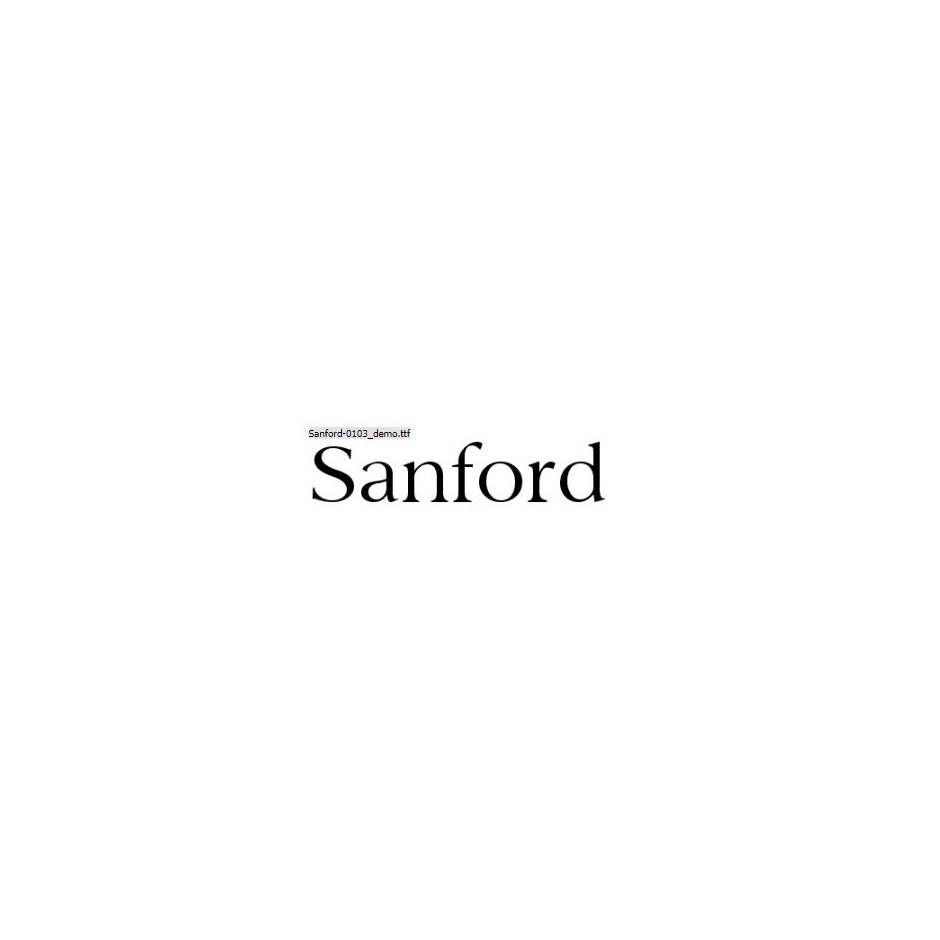 Sanford - Fat Cat Fonts