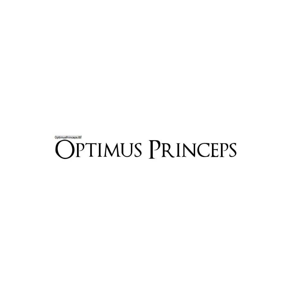 Optimus Princeps - Manfred Klein