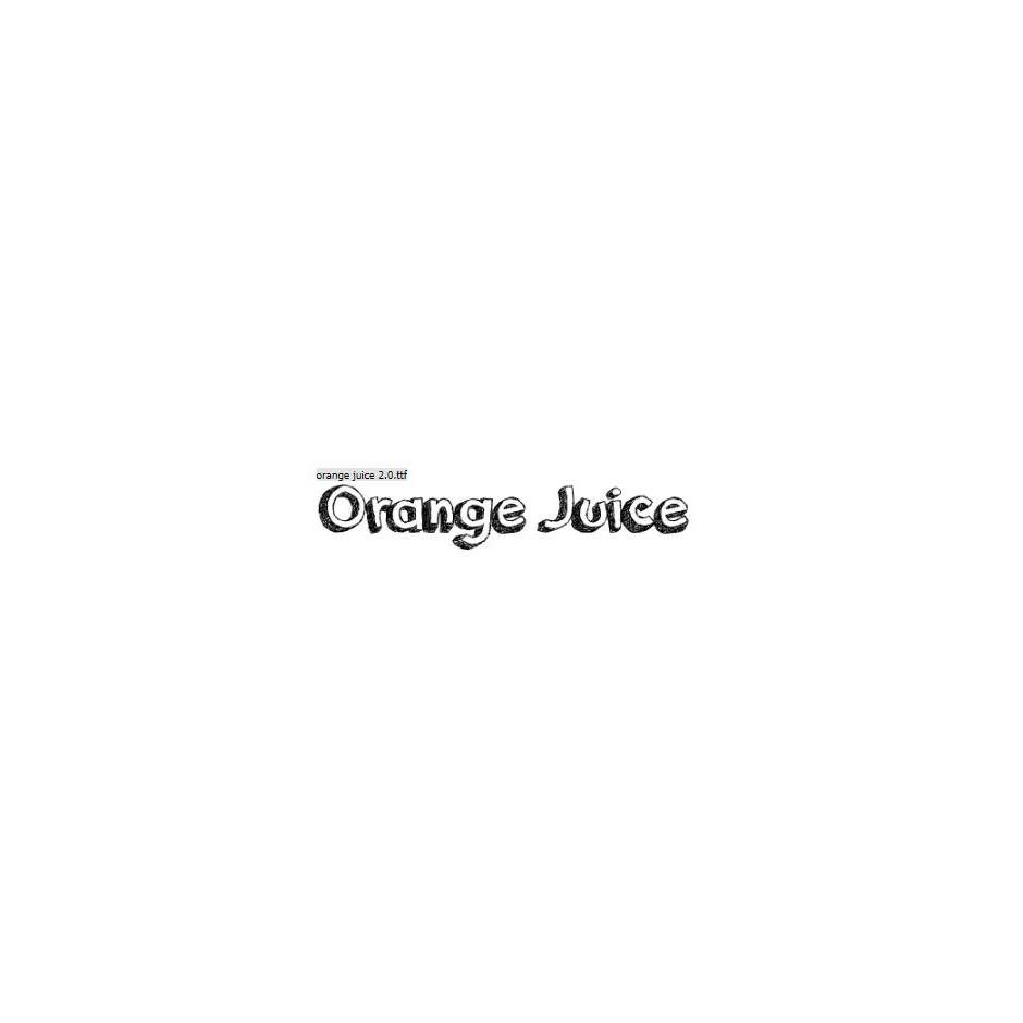 Orange Juice - Brittney Murphy Design