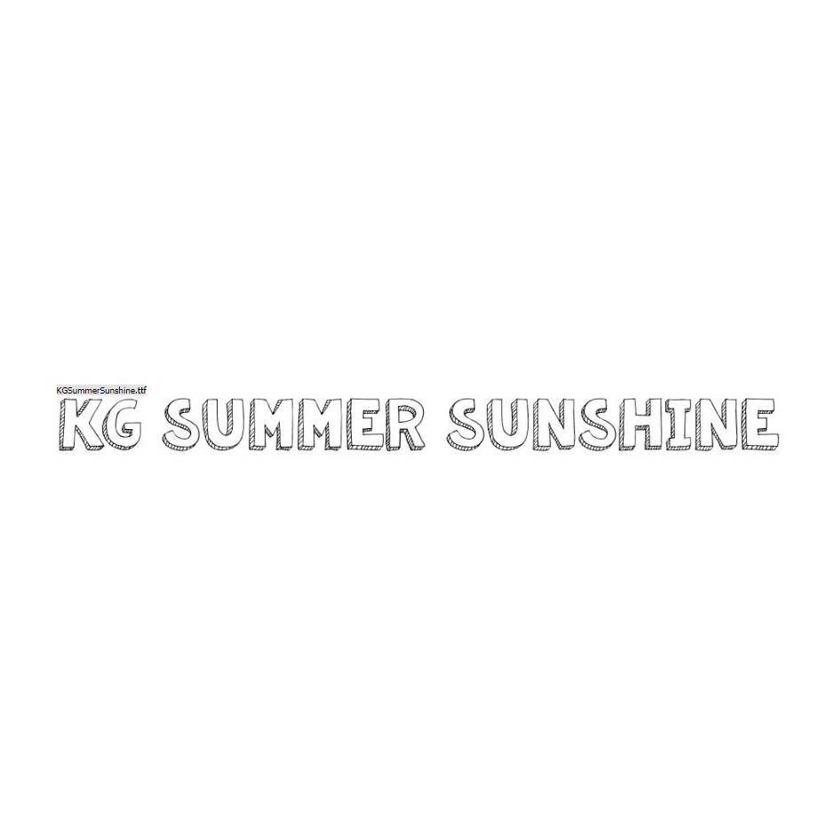 KG Summer Sunshine - Kimberly Geswein