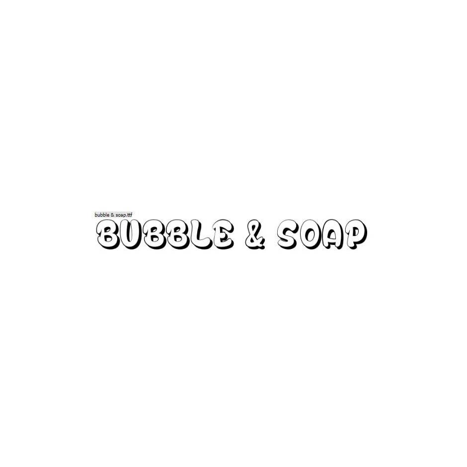 Bubble & Soap - Dcoxy -Greg Medina