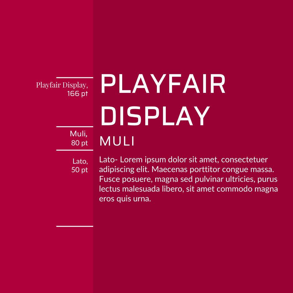Playfair Display - Muli