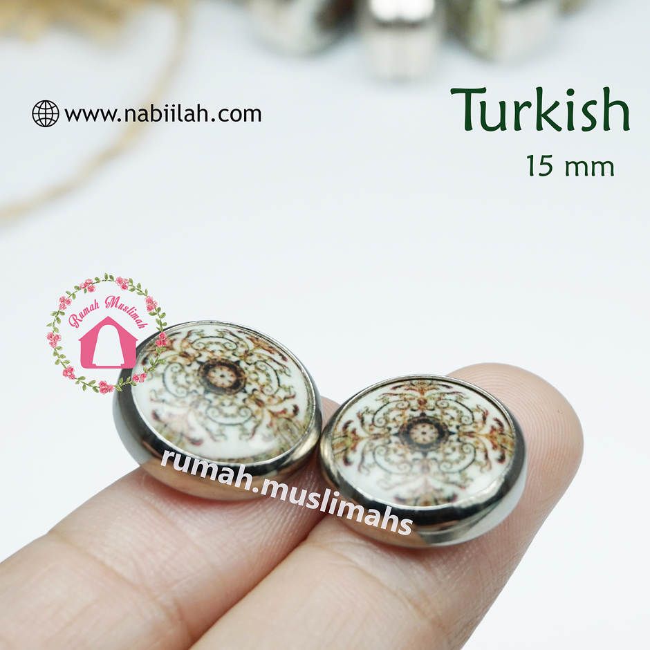 Pin untuk jilbab TURKISH 15 mm