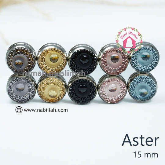 Magnet hijab turki ASTER 15 mm