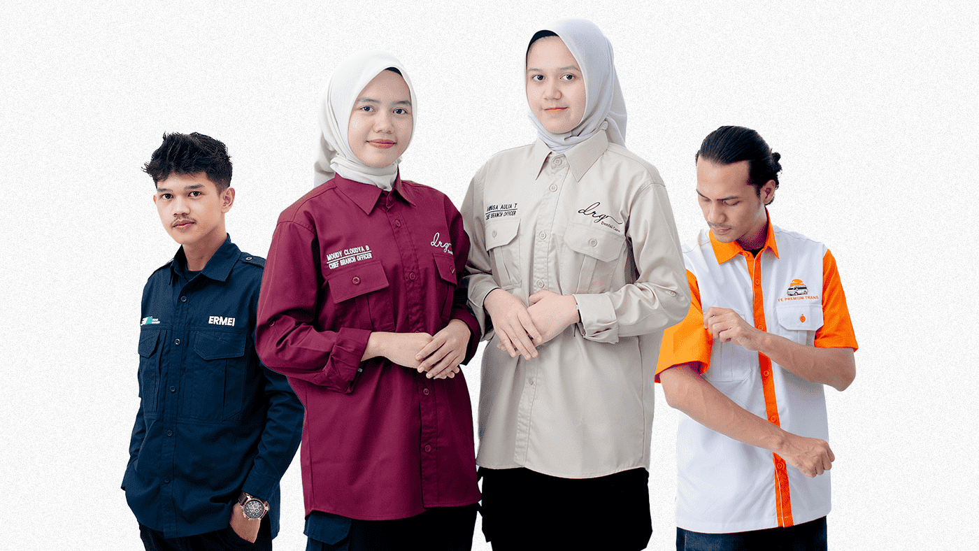 2 Bahan Kemeja Custom yang Kamu Butuhkan Saat Kerja di Lapangan