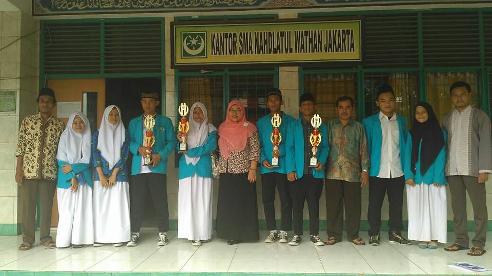 SMA Nahdlatul Wathan DKI Jakarta Juara MTQ & MHQ Pentas Seni Islam Se DKI Jakarta