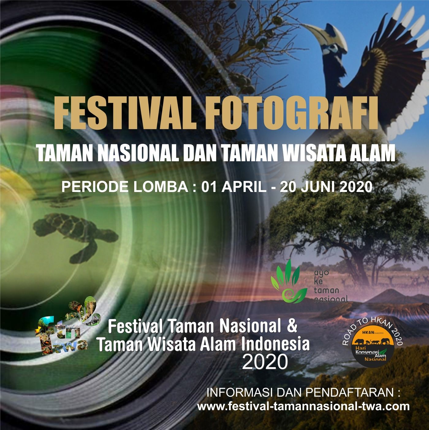 FESTIVAL FOTOGRAFI TAMAN NASIONAL DAN TAMAN WISATA ALAM 2020