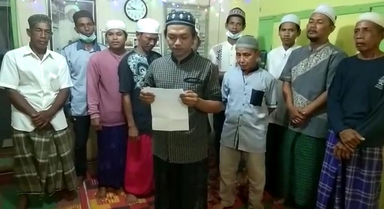 Heboh, Warga Tambak Baru Korban Fitnah Denny Indrayana Gelar Doa Tolak Bala