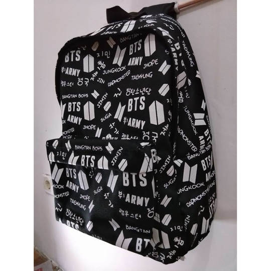 Tas rangsel full print bts/blacpack/taskpop/