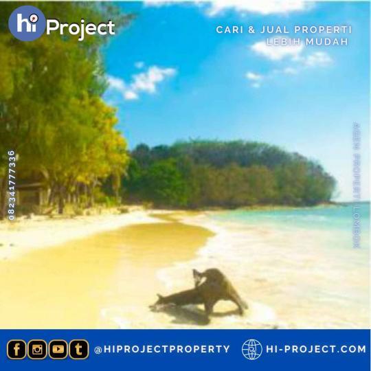 Tanah Lombok barat Private Island di Gili Nanggu Sekotong T608