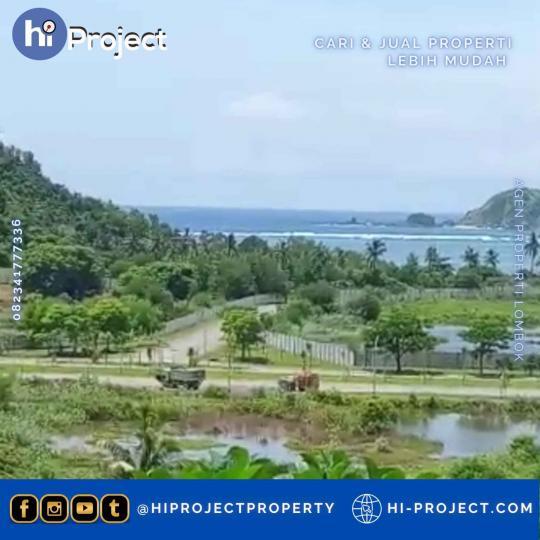 Tanah bukit Lombok tengah full view Sirkuit Moto GP Kuta Mandalika T622