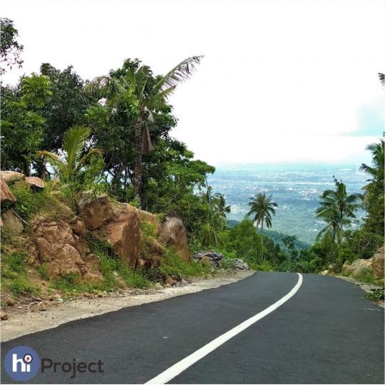 Tanah bukit dengan view laut yg indah T272