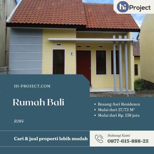 Rumah BTN Bali di Perumahan Besang Asri Residence Karang Asem R284