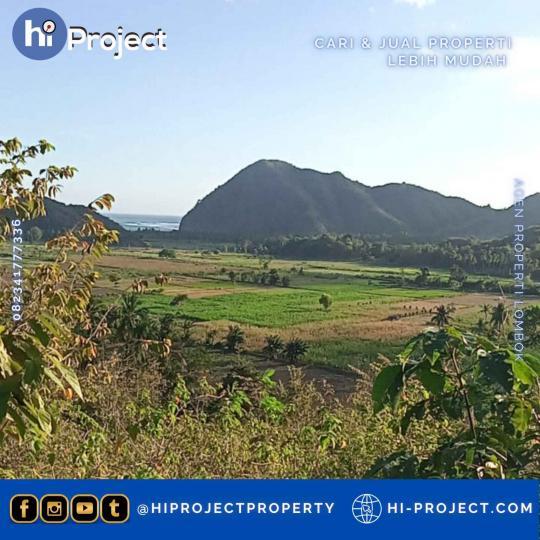 Tanah bukit kavling Lombok tengah di Selong Belanak T554