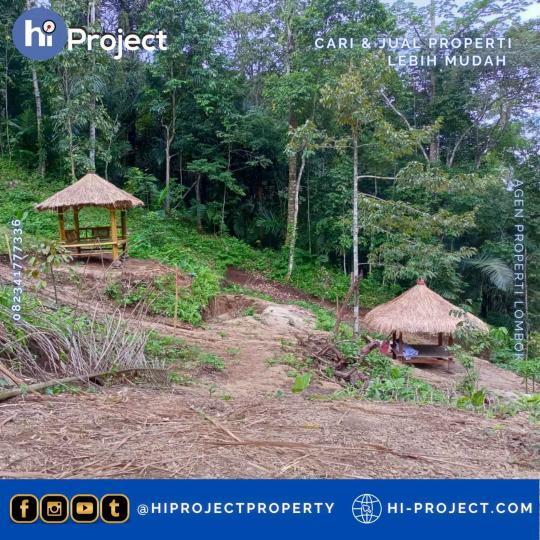 Tanah bukit kavling Lombok barat di Guntur Macan Gunungsari T546