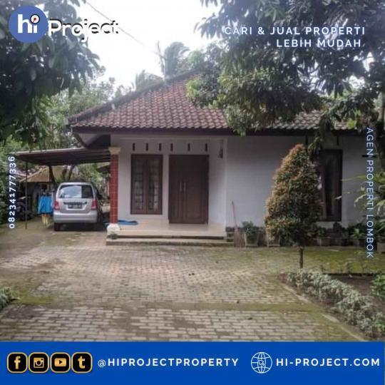 Rumah Lombok barat pinggir jalan type 94/636 M2 di Narmada R249