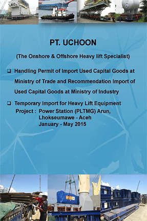 PT. UCHOON - Temporary Import of Heavy Lift Equipment