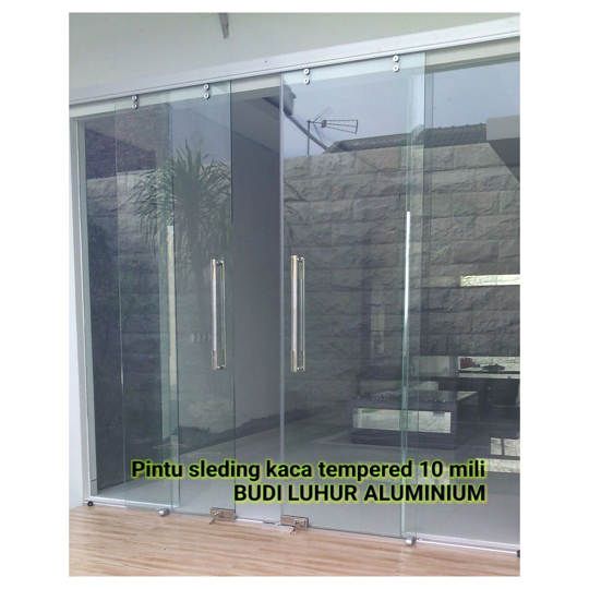 Budiluhur Aluminium Rolling Door Show Case Door 