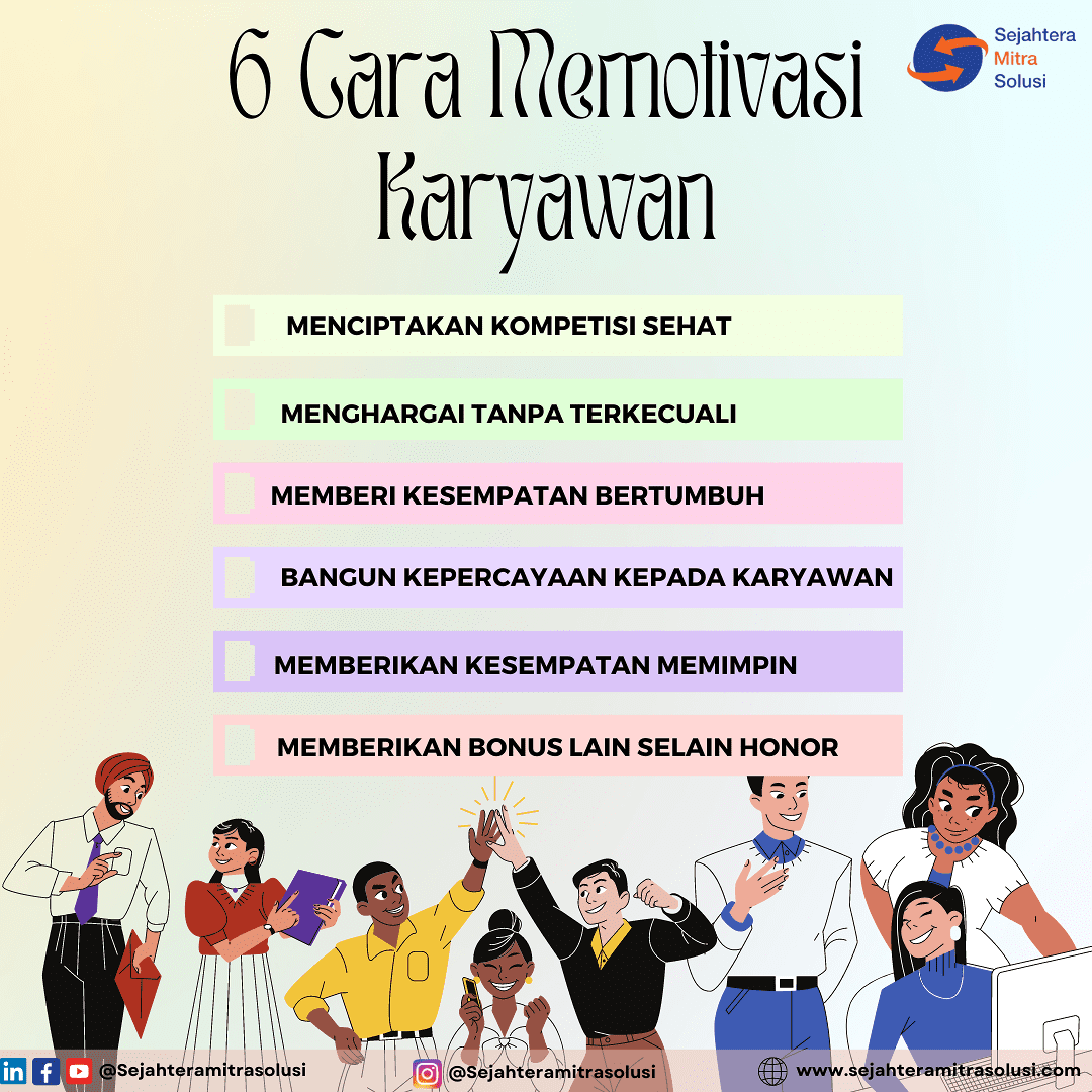 6 Cara Memotivasi Karyawan, Perusahaan Harus Tahu Ini!