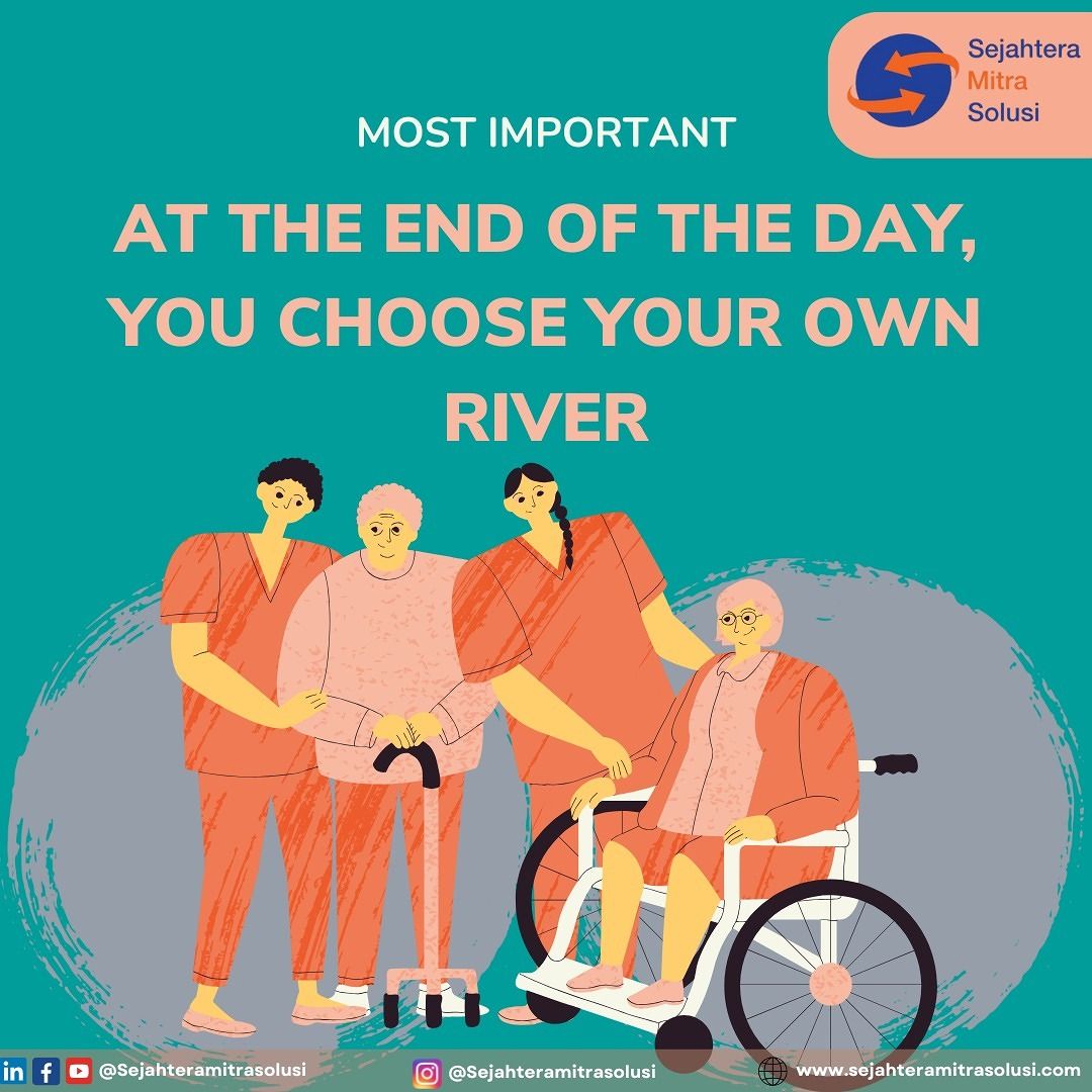 AT THE END OF THE DAY, YOU CHOOSE YOUR OWN RIVER