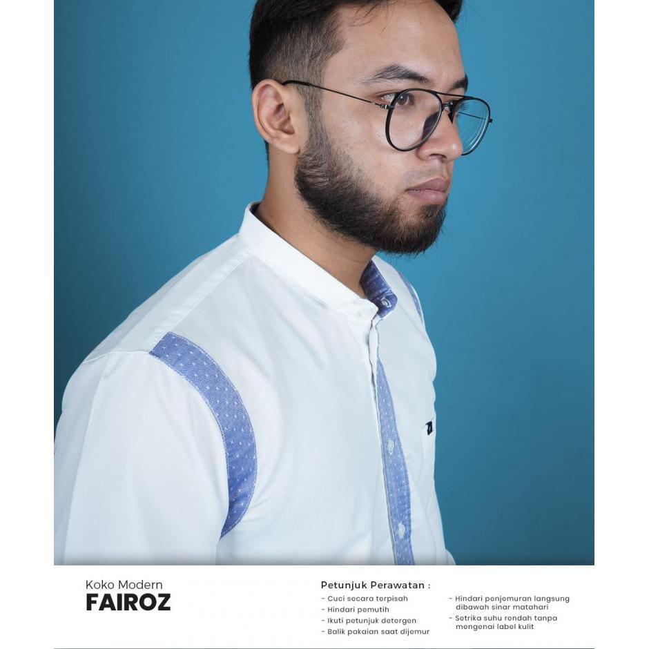 FAIROZ Fadkhera Kemeja Koko Modern dan Premium