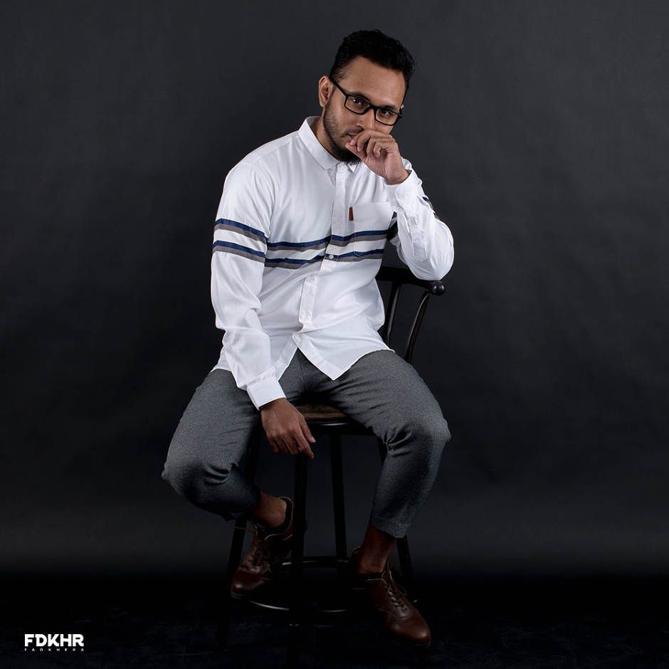 Kemeja/Hem Katun Lengan Panjang Premium Haydan Long Fadkhera