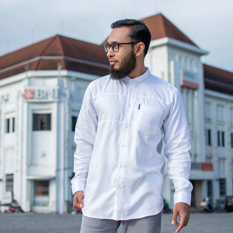 Haifa Long Fadkhera Kemeja Koko Modern dan Premium